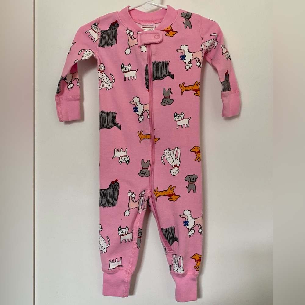 Hanna Andersson Dog Pajamas: 6-12 months